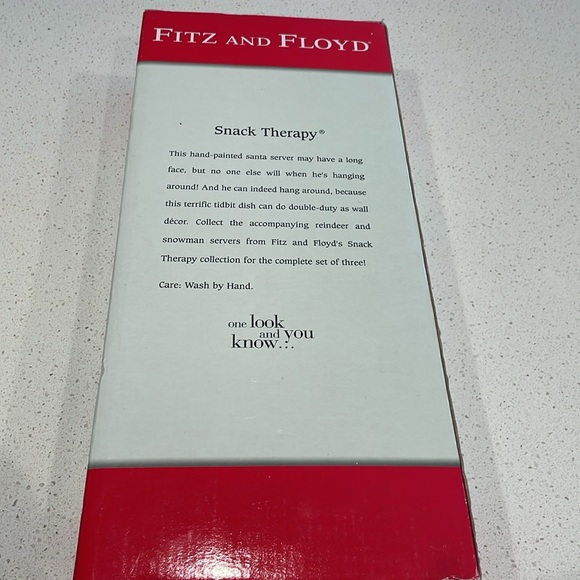 NIB - Fitz and Floyd - Snack Therapy Tray. - Picture 2 of 4